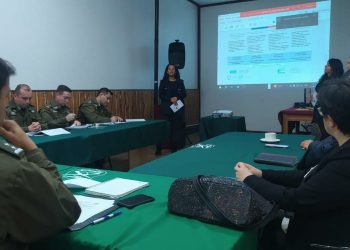 Sesión de Carabineros en Prefectura de Linares