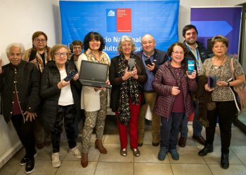 Senama Maule y AIEP inician cursos de alfabetización digital para adultos mayores de Talca