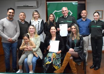 Gendarmería Maule y Centro Nido7Colores, firman convenio en beneficio privadas de libertad y sus hijos