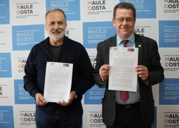 Universidad Autónoma de Chile y SLEP Maule Costa firman convenio de colaboración para fortalecer la educación pública en la región