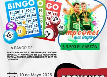 Gran bingo a beneficio para apoyar a 3 deportistas de equitación adaptada de Linares rumbo a los iberoamericanos
