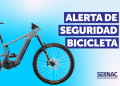Alerta de seguridad por defecto en bicicletas eléctricas emite Sernac