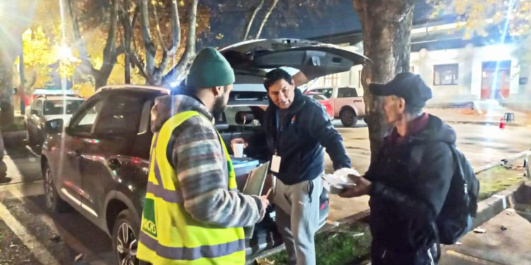 Código Azul rige en Curicó y Talca por bajas temperaturas 