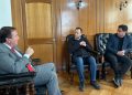 Diputado Jorge Guzmán coordina con alcalde de Talca la implementación de ley “Chao Cables” para retiro de cableado en desuso