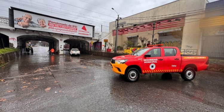 Municipalidad de Talca informa sobre situación en la ciudad por frente de mal tiempo