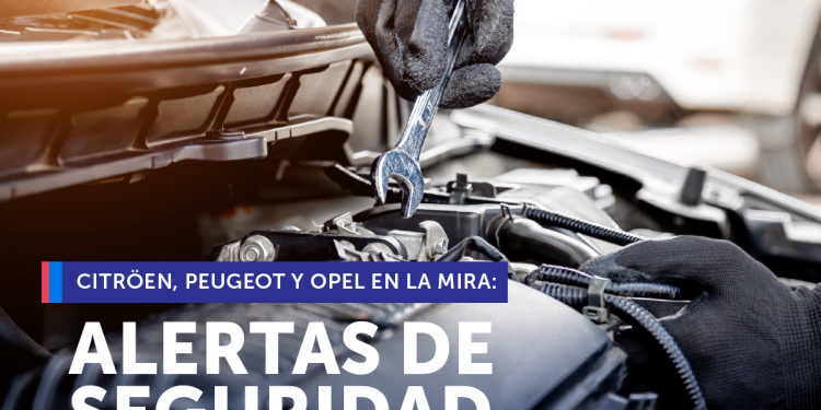 Alerta por posible desperfecto en modelos de autos Citröen, Peugeot y Opel