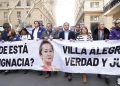 Marcha nacional por concejal desaparecida en Villa Alegre