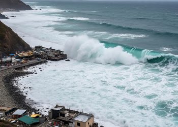 Tsunami en la Región del Maule: Boyeruca Registra Olas de 2.4 Metros