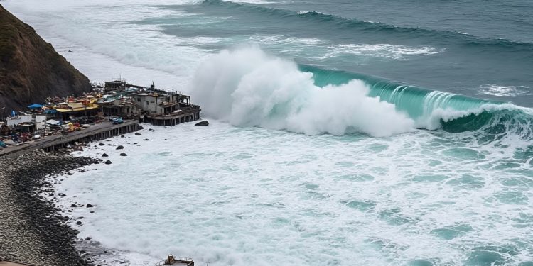 Tsunami en la Región del Maule: Boyeruca Registra Olas de 2.4 Metros