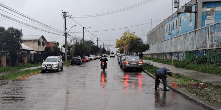 Municipio de Talca informa sobre situación en la ciudad por frente de mal tiempo