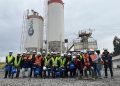 Alumnos del Instituto Politécnico Irineo Badilla de Linates participaron en la Ruta del Hormigón