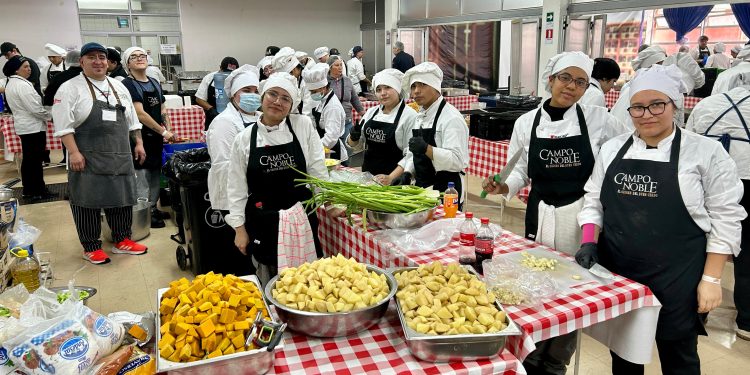 Todo listo en el Centro de Elaboración a un día de la Fiesta Costumbrista del Chancho
