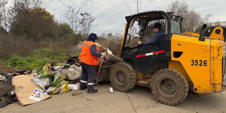 Operativo de limpieza en Parral retira toneladas de basura