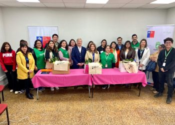 Efectuando entregas gratuitas de alimentos el FOSIS conmemoró el Día de la Solidaridad