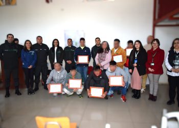 Privados de libertad del Penal de Talca, se certificaron de cajeros, en busca de oportunidades al salir en libertad