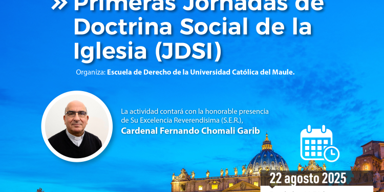 Cardenal Chomali participará en jornada organizada por la UCM sobre Doctrina Social de la Iglesia