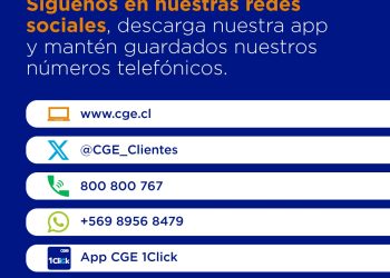 CGE dispone recursos ante sistema frontal que afectará a la región del Maule