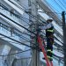 Diputado Jorge Guzmán y concejal Cristofer Moller valoran inicio del retiro de cables en desuso en Talca