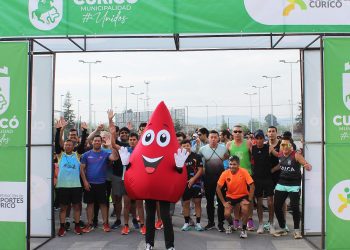 Hospital de Curicó se Moviliza por el Corazón: Más de 600 Personas Participaron en Corrida Familiar por la Salud
