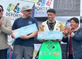 Pelluhue coronó a Damián Correa, de Duao, como campeón en la categoría Dropknee del Campeonato de Bodyboard Invierno 2025