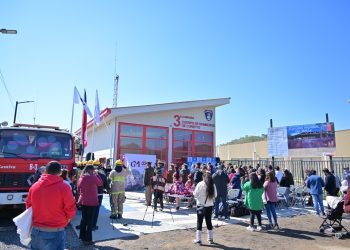 Curepto celebra la inauguración del Cuartel de la Tercera Compañía de Bomberos de Huaquén