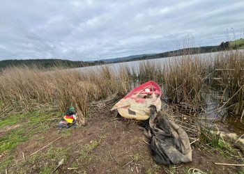 Detectan indicios de pesca ilegal en la Reserva Nacional Laguna Torca 