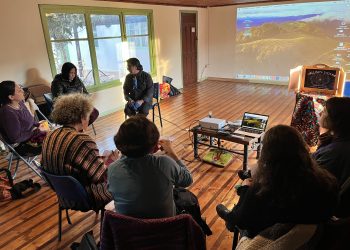 Tierra de las Artes culminó una emotiva residencia literaria de Bernardo Colipán en Panimávida