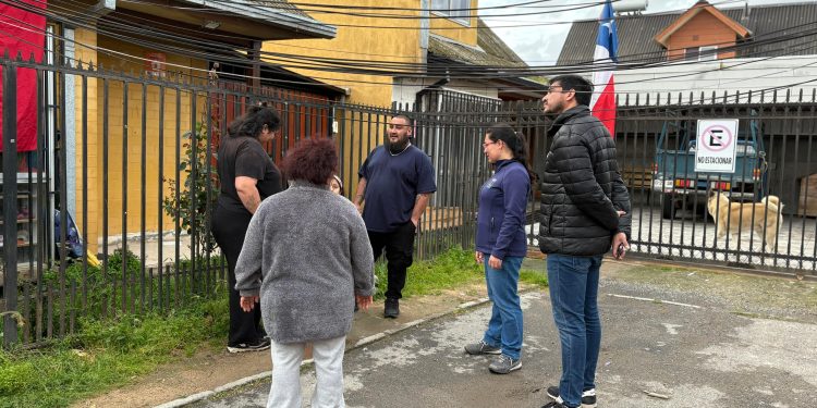 Delegación Presidencial Provincial de Linares coordina entrega de ayudas tras daños por fuertes vientos en la comuna
