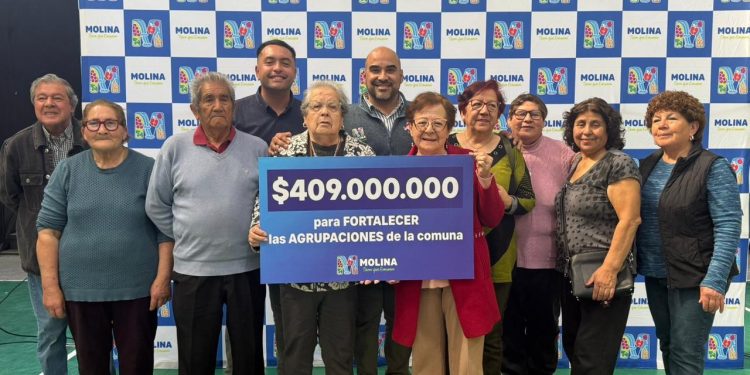 Entregan más de 400 millones de pesos en subvención a organizaciones comunitarias de Molina