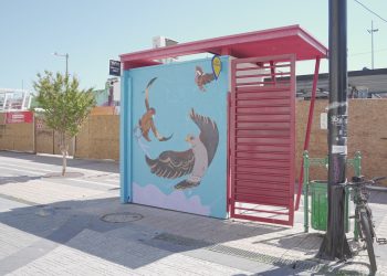 Talca inaugura tres murales como parte de las acciones de recuperación del casco histórico