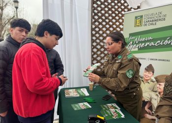 Carabineros invita a jóvenes a participar en el Día del Postulante en Talca