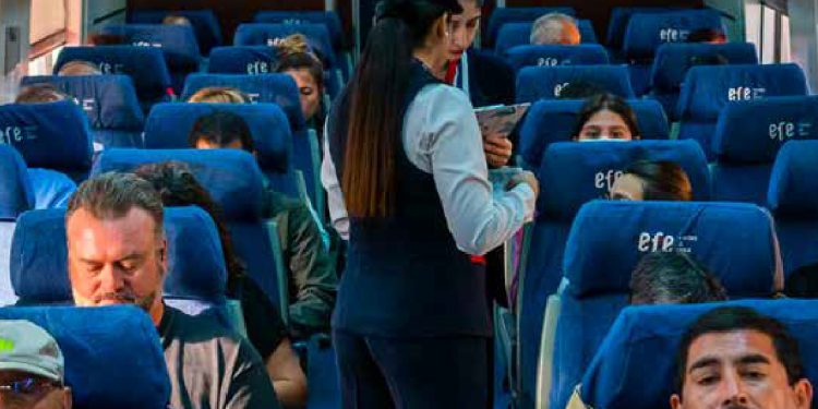 EFE Central informa nuevos servicios ferroviarios entre Alameda y Curicó los días viernes y domingo