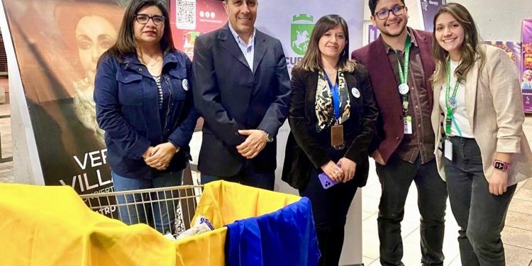 Aniversario de Curicó albergó campaña de donación de alimentos para el EcoMercado Solidario de la comuna
