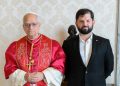Presidente Gabriel Boric fue recibido por el Papa León XIV en el Vaticano