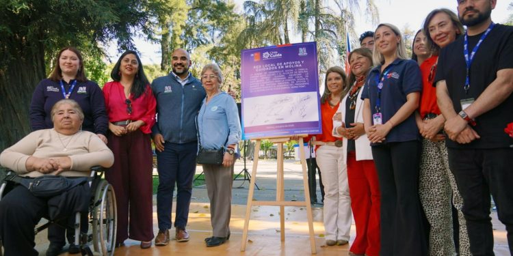 Ratifican aumento de cupos de “Chile Cuida” en Molina a un año de iniciar el programa