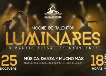 Organizan noche de talentos “luminares” en Cauquenes
