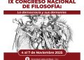 “La democracia y sus demonios”: UCM será sede del IX Congreso Nacional de Filosofía