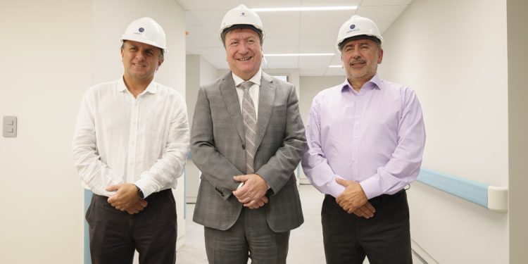 Obras de nueva Clínica Andes Salud Talca alcanzan un 87% de avance y refuerzan la colaboración público-privada