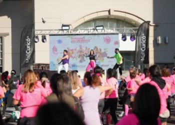 Zumba Rosa reunirá hoy a la comunidad curicana en una jornada por la Prevención del Cáncer de Mama