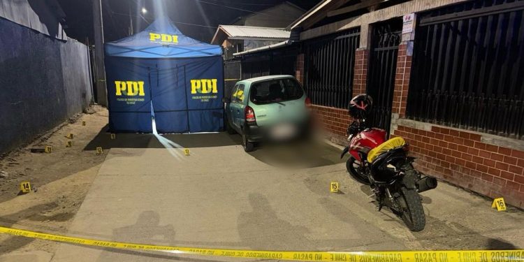Acribillan a joven en barrio norte de Talca