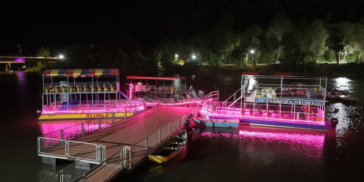 Talca se puso el lazo rosa durante octubre para concientizar en torno a la Prevención del Cáncer de Mama