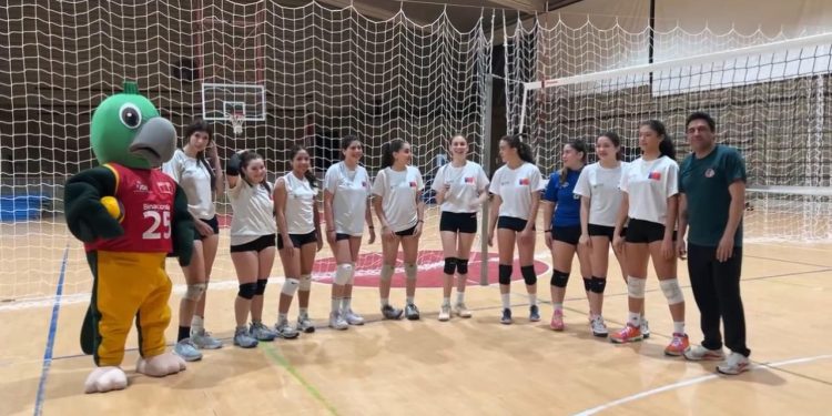 Voleibol de los Juegos Binacionales Maule 2025 afina sus últimos detalles 