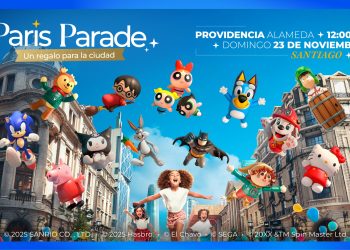 Presentan una nueva versión del Paris Parade, el desfile navideño más grande de Sudamérica