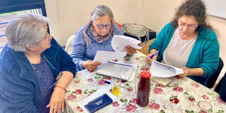 Vecinas de Maule realizan nuevas compras colectivas del Programa Juntos más Barato del FOSIS