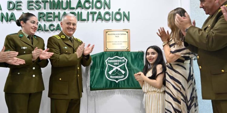 Carabineros inauguró Salas de Estimulación Temprana en Talca