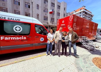 Municipalidad de Talca apoyará a Pelluhue con Clínica y Farmacia Móvil para atención de salud tras incendio del CESFAM de Curanipe