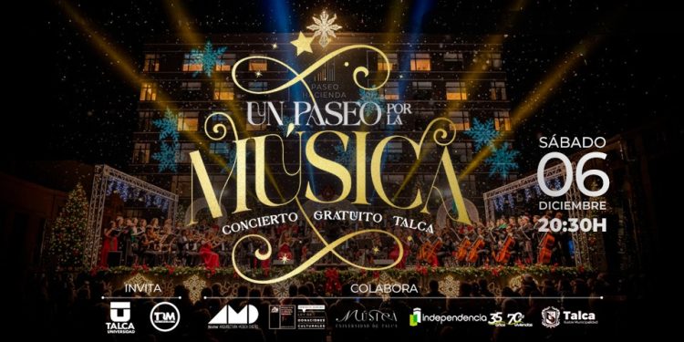 “Un Paseo por la Música”: concierto sinfónico gratuito reunirá a miles de personas en Talca