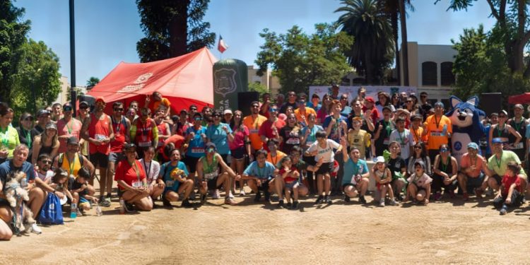 Corrida organizada por Gendarmería del Maule tuvo alta convocatoria