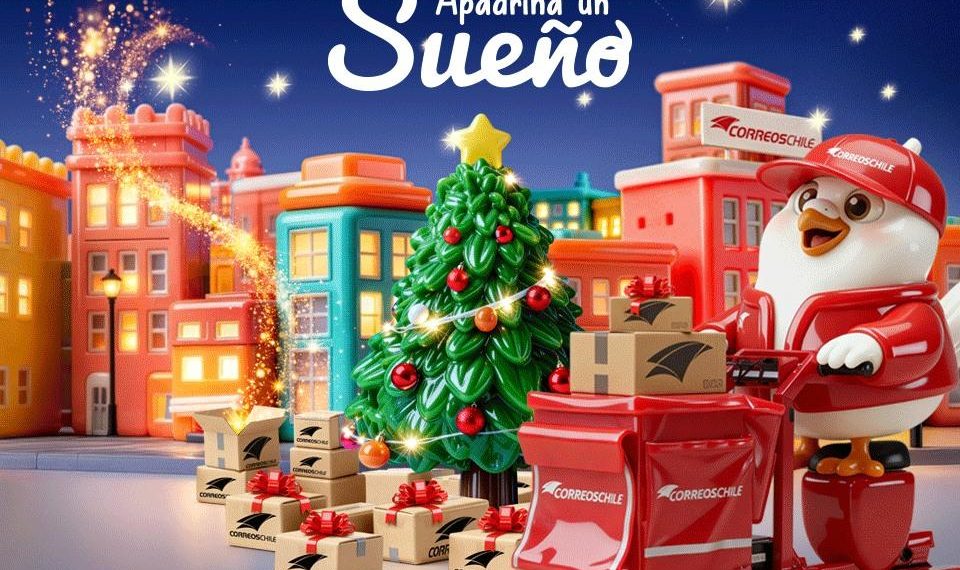 CorreosChile lanza su Campaña de Navidad 2025 “Apadrina un Sueño”
