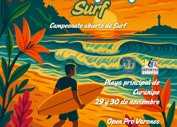Talento maulino y estrellas del surf se reúnen en Curanipe en el “Primavera Surf”